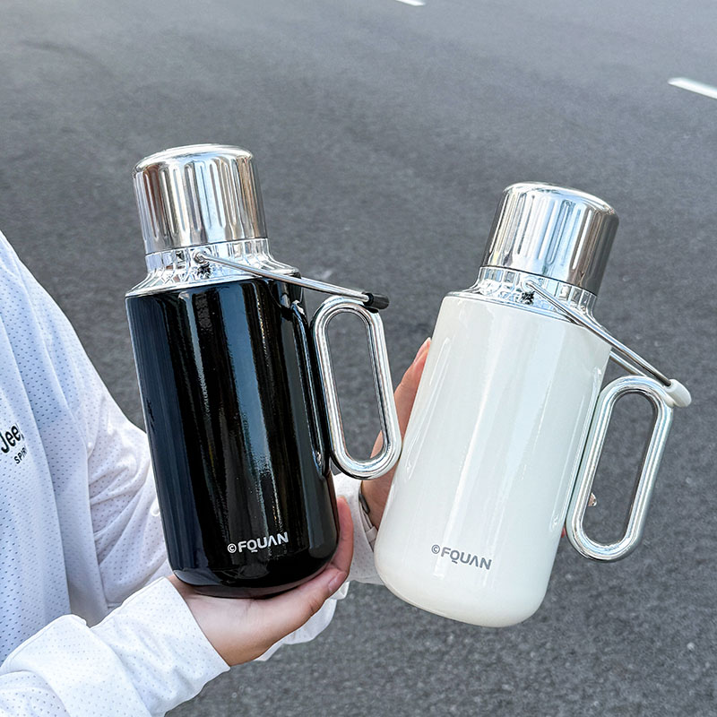 Sports Water Bottle Insulated - 1pc Stainless Steel Hot & Cold