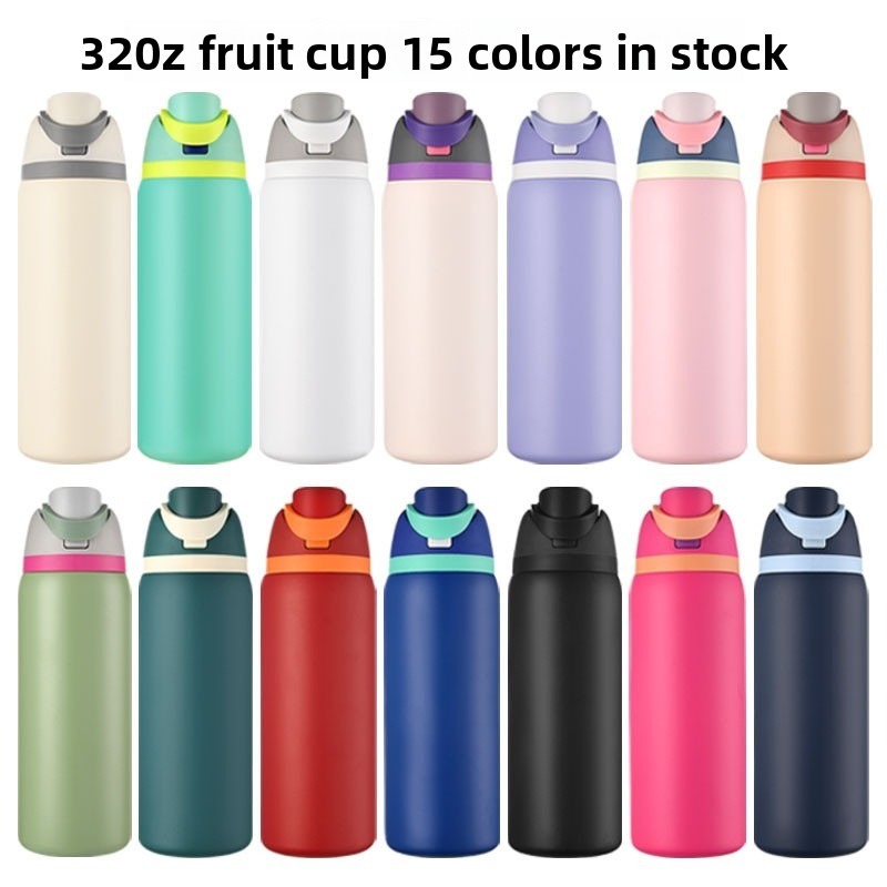 32oz Dual Drink Sports Bottle, - Sports Water Bottle Insulated recension och pris
