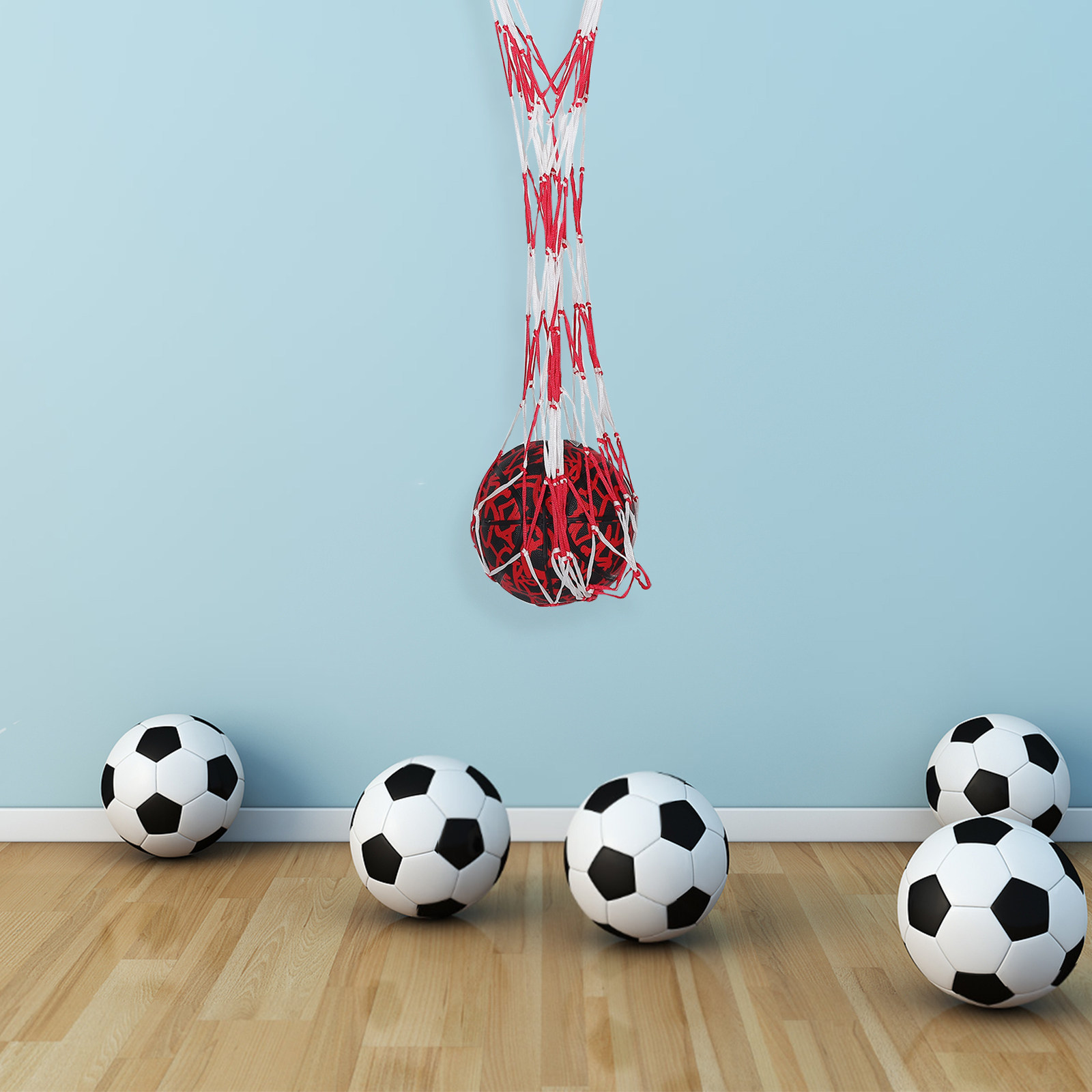 Mesh Sports Ball Bag Portable  - Gym Ball recension och pris