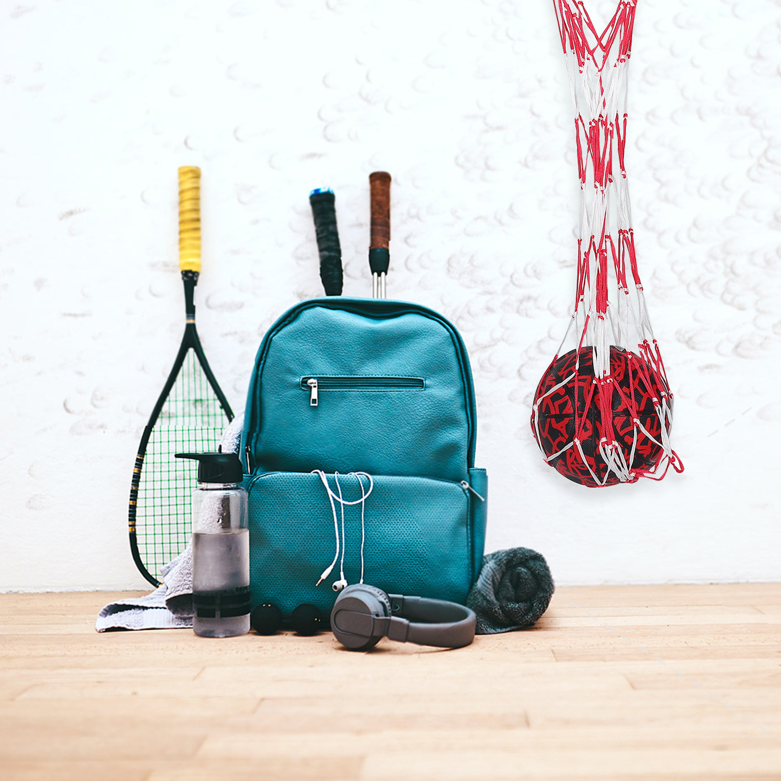 Portable Mesh Balls Bag Large  - Gym Ball recension och pris