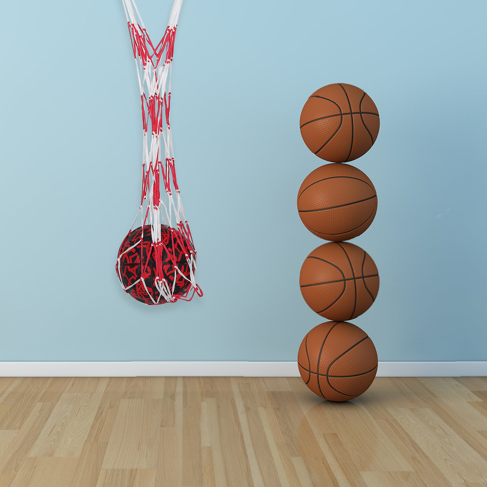 Portable Mesh Balls Bag Large  - Gym Ball recension och pris