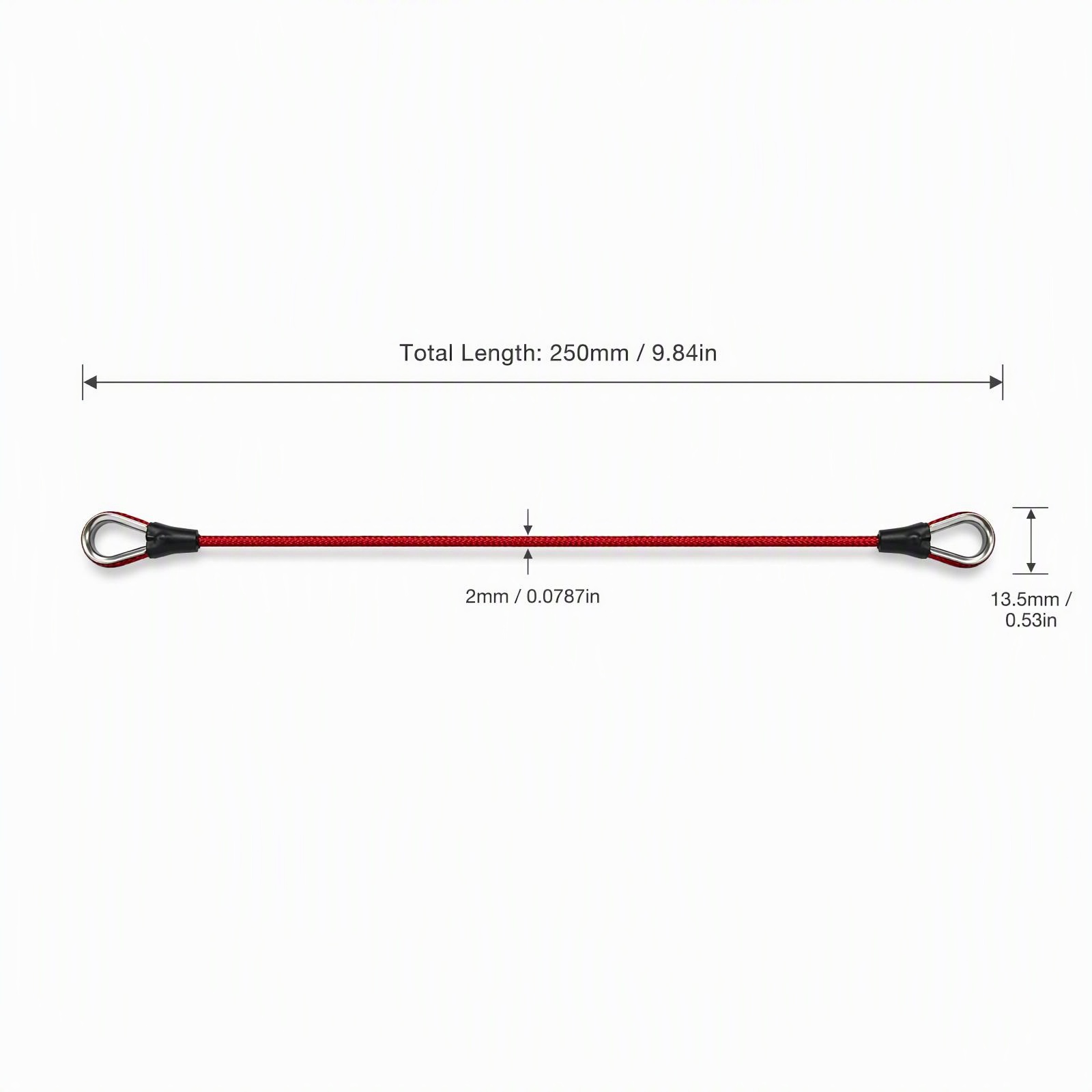 2PCS RC Tow Strap Simulated Sc - Jump Rope recension och pris